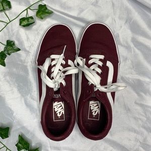 Maroon Vans Old Skool